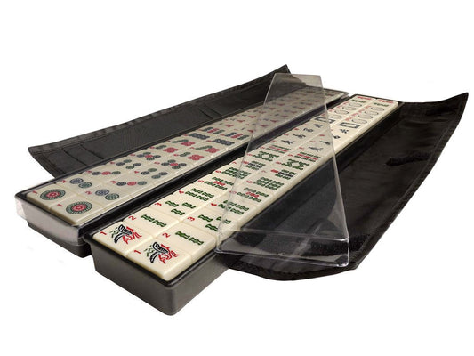 Ivory tiles with engraving for a premium Metro Mah Jongg experience