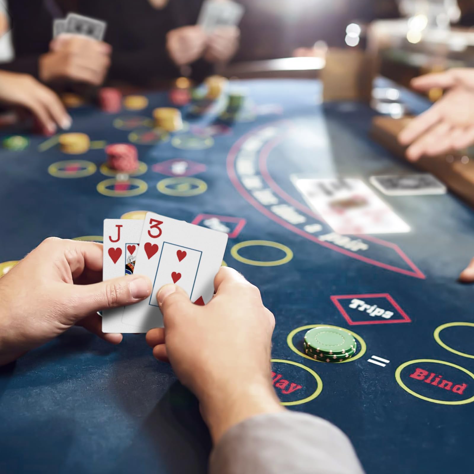 Metsyth green deck, colorful variety for group games.