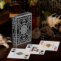 Metsyth gift box of playing cards, ready for gifting and travel.