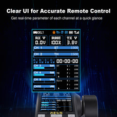 Close-up of ME-10B display with color screen and clear UI