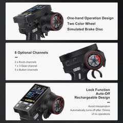 MEUS RACING ME-10B fail-safe and cruise control boost safety and confidence.