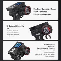 MEUS RACING ME-8B adjustable trigger with smooth resistance.