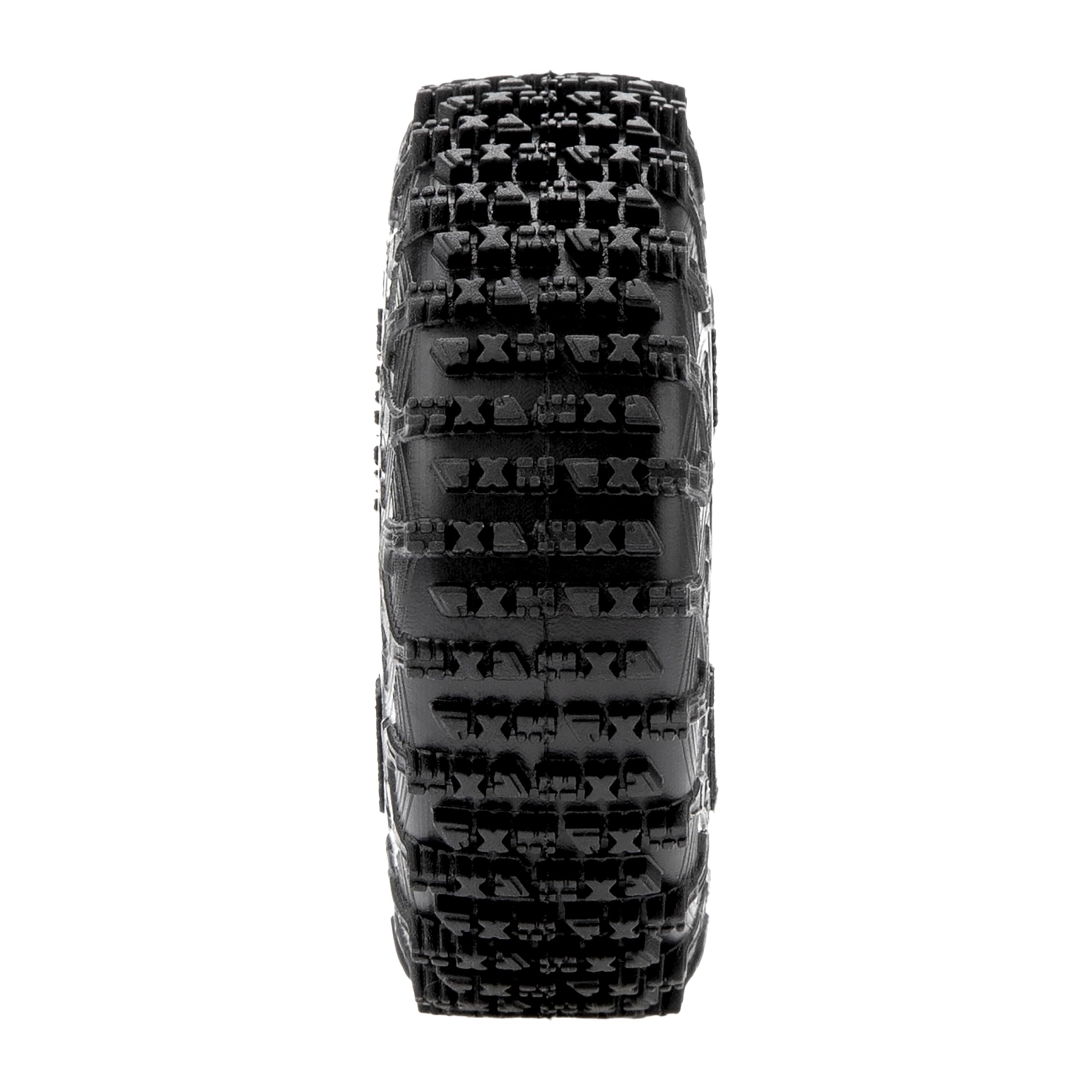 Meus Racing MS6 MPRO tread-edge grip for sharp turns on uneven terrain.