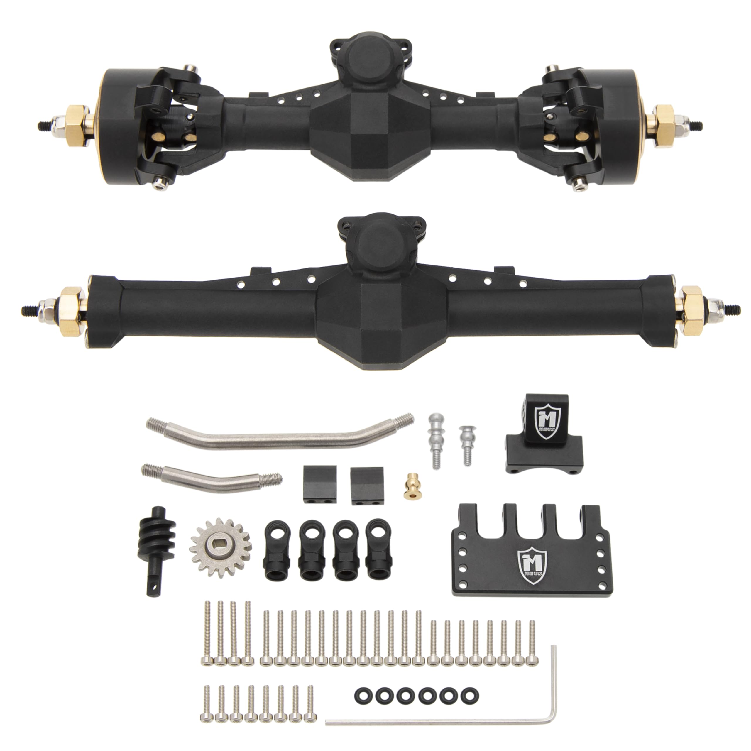 MEUS RACING aluminum diff gears and covers boost durability for tough driving.