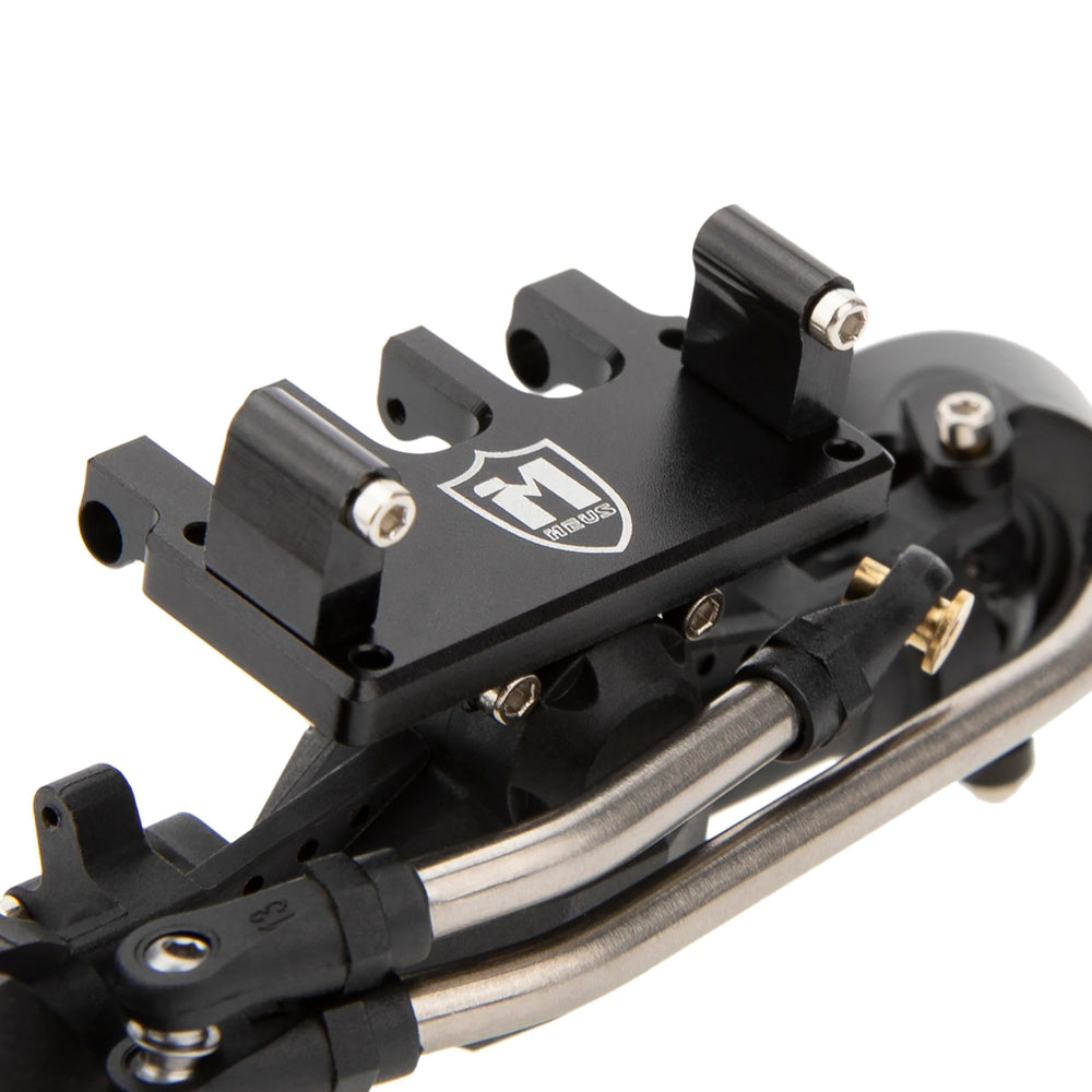 MEUS RACING 52° steering angle expands turning radius on tight courses.