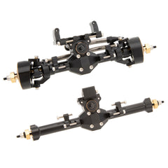 MEUS RACING SCX24 front axle detail improves steering precision