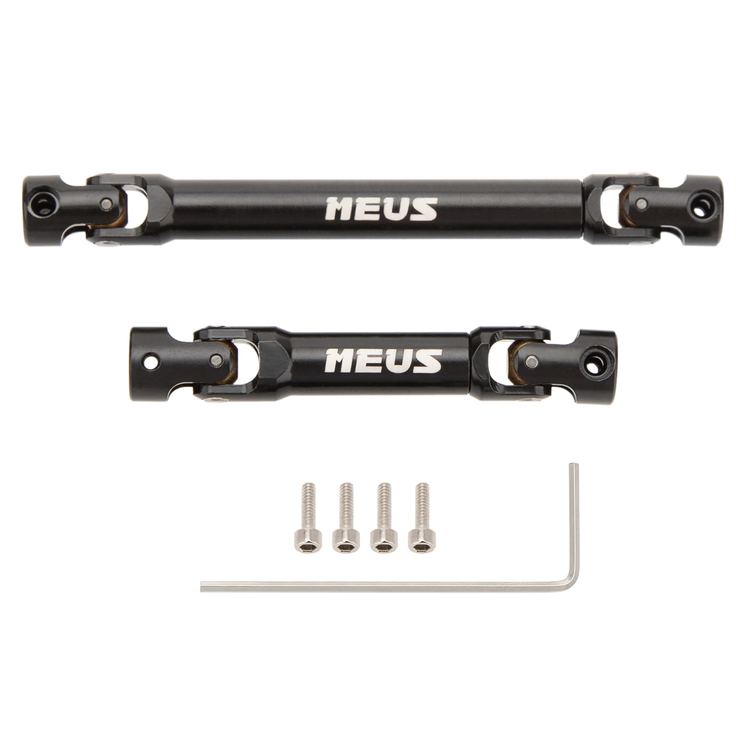 Meus Racing SCX24 Gladiator Power Wagon center drive shaft with optimized drive angle.