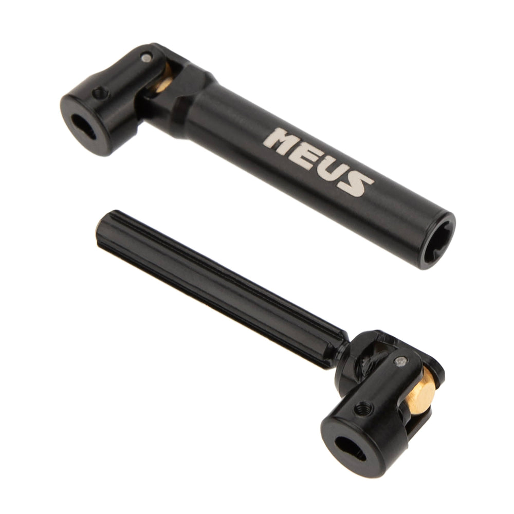 Meus Racing SCX24 center drive shaft on Axial Gladiator improves alignment.