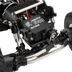 MEUS Racing SCX24 25T servo horn ensures smooth gear engagement.