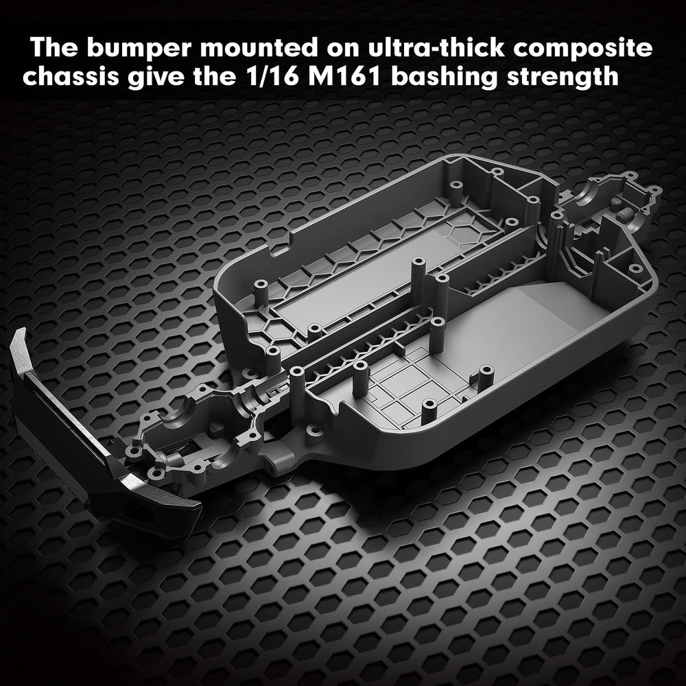 MEW4 all-metal transmission detail emphasizes durable drivetrain
