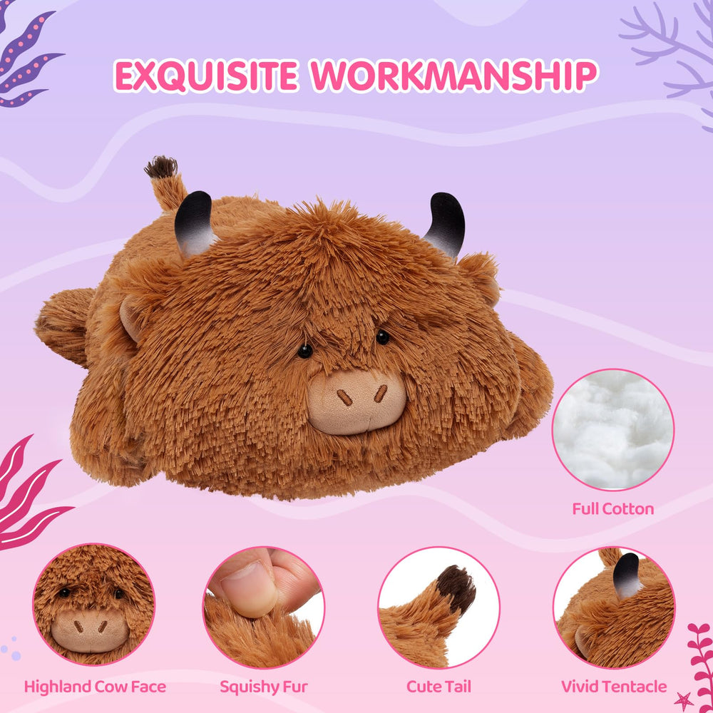 Mewaii 13-inch plush cow, perfect gift idea
