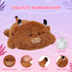 Mewaii 13-inch plush cow, perfect gift idea