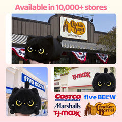 Mewaii black cat plush gift-ready present for special occasions.