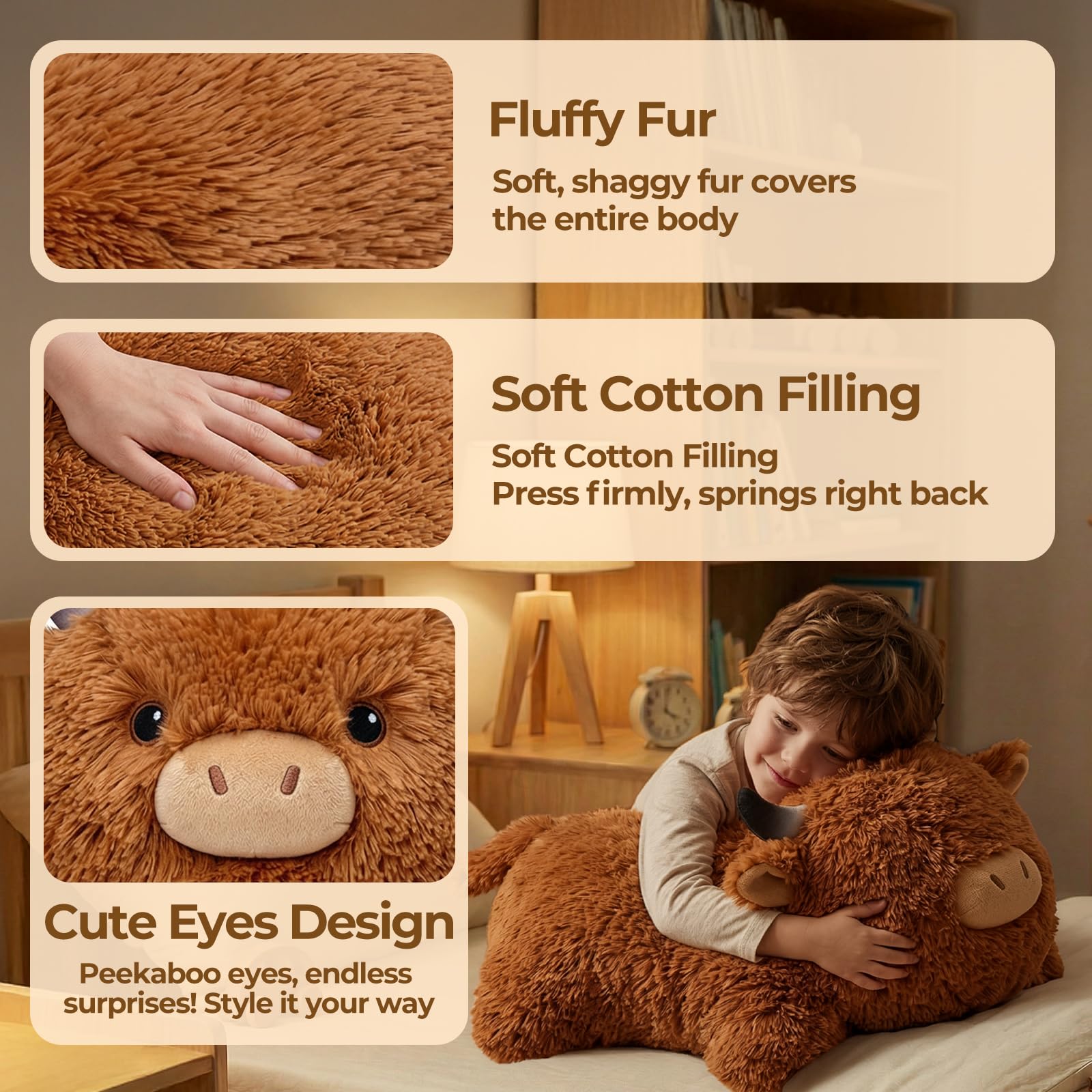 Mewaii weighted plush carries certifications for trusted quality.