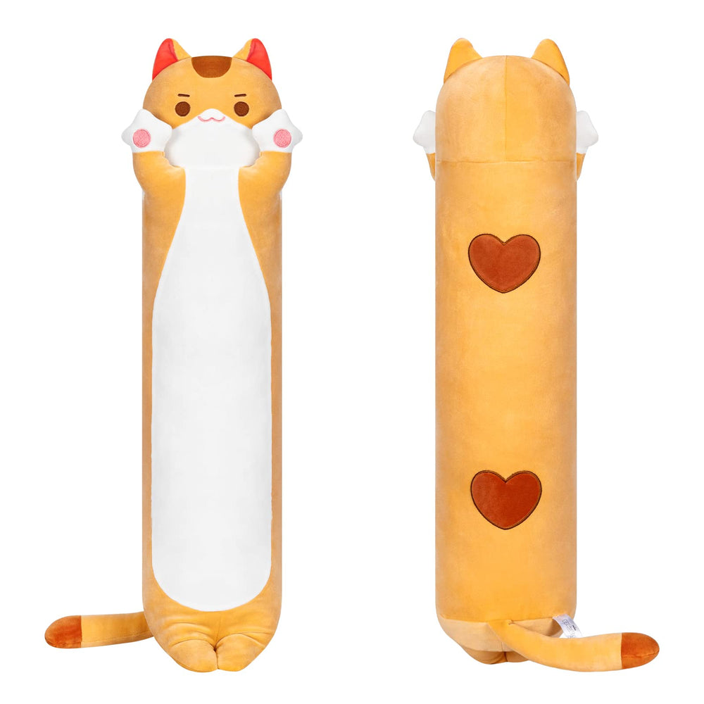 Mewaii kawaii cat pillow provides cozy companionship while relaxing