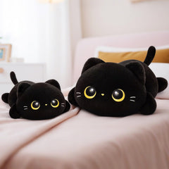 Mewaii kawaii cat plush in a hugging pose for bedtime snuggles