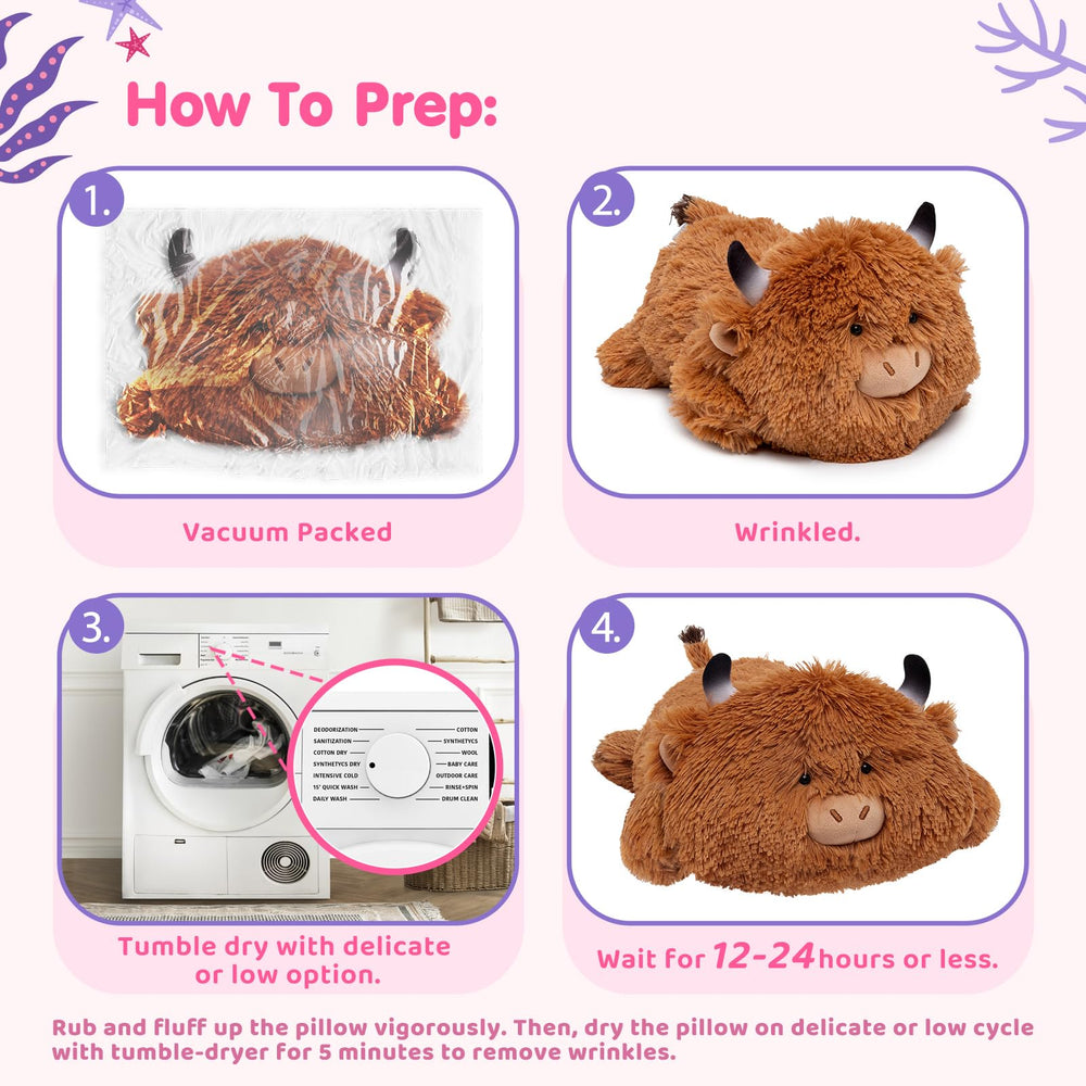 Mewaii kawaii cow plush in kids' playroom