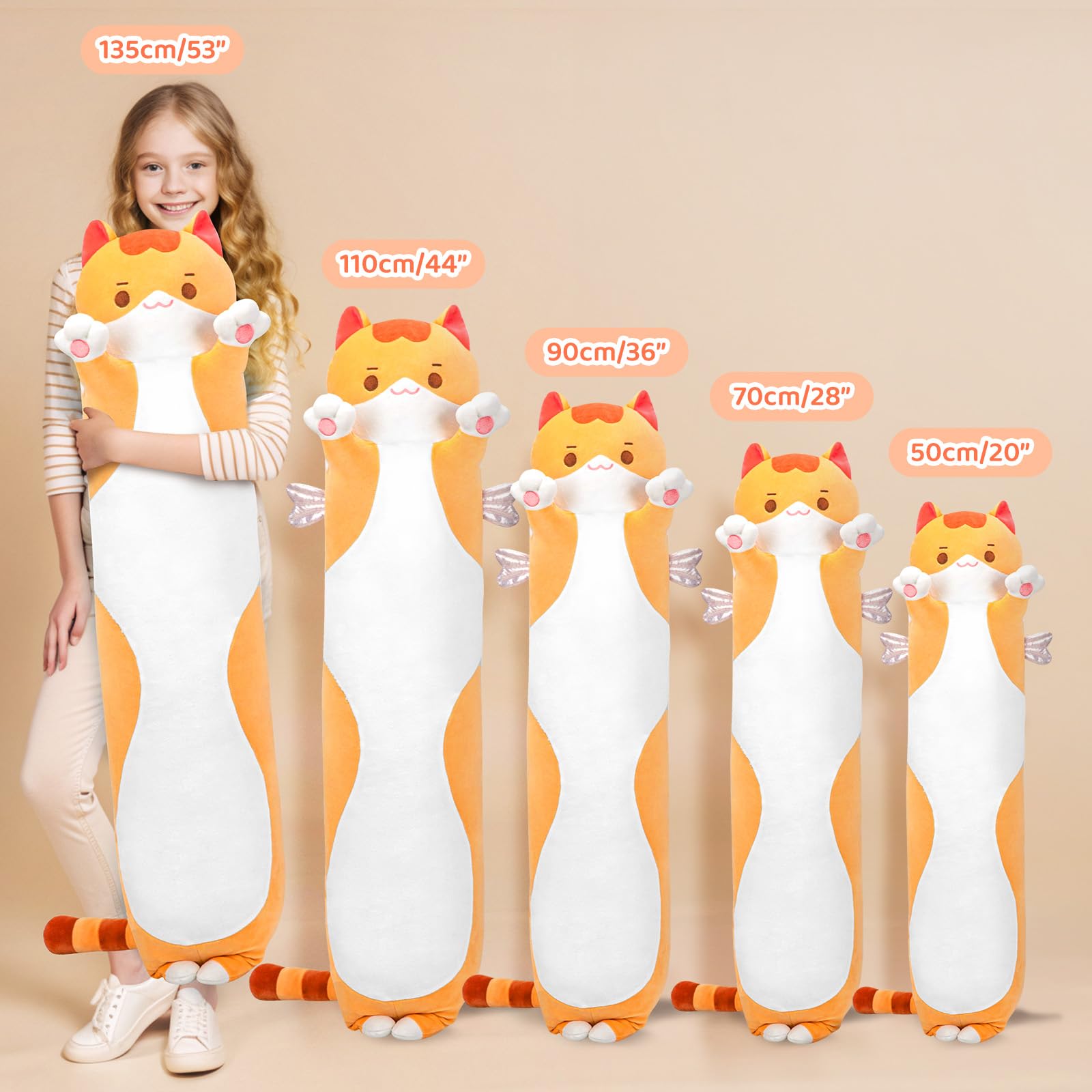 Lifelike brown cat plush adds a charming, friendly touch