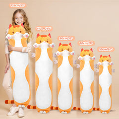 Lifelike brown cat plush adds a charming, friendly touch