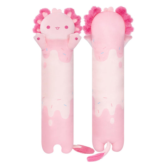 Mewaii long axolotl plush 50cm – cozy cuddle companion for naps and lounging.