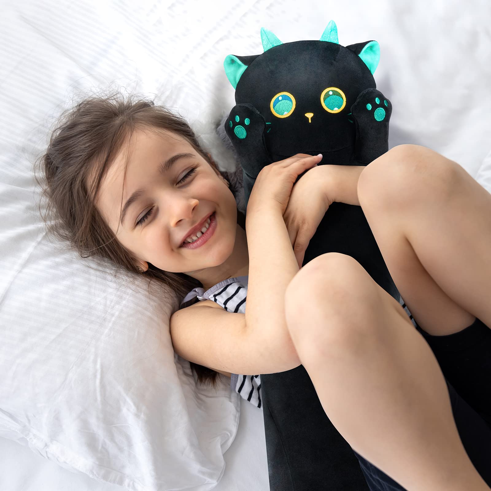 Mewaii Long Cat Plush gift-ready companion for girls.