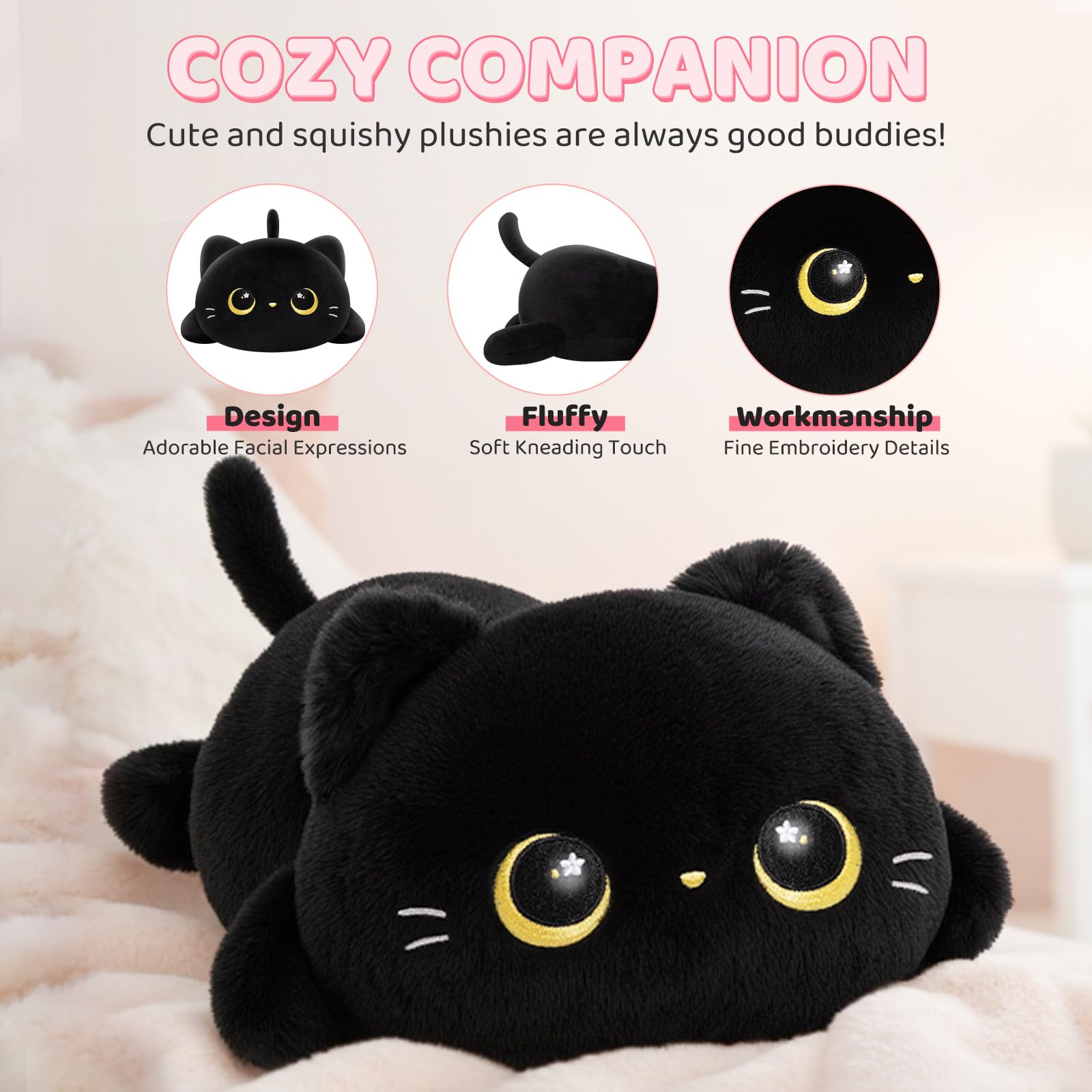 Mewaii multiuse plush toy supports cuddling, play, and comforting moments