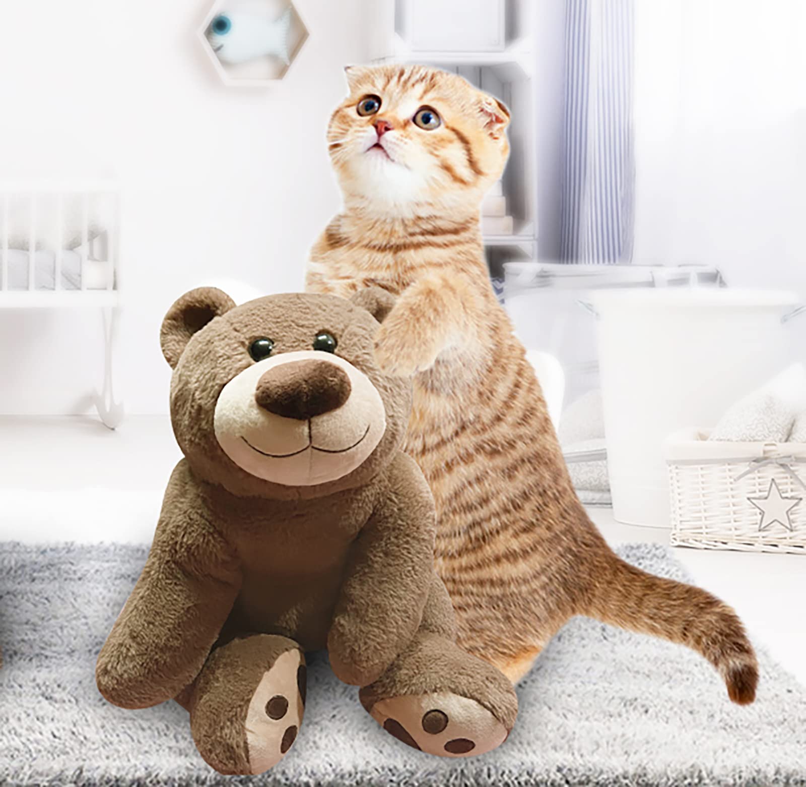 Mewkou weighted bear packaged as a thoughtful gift for birthdays and holidays.