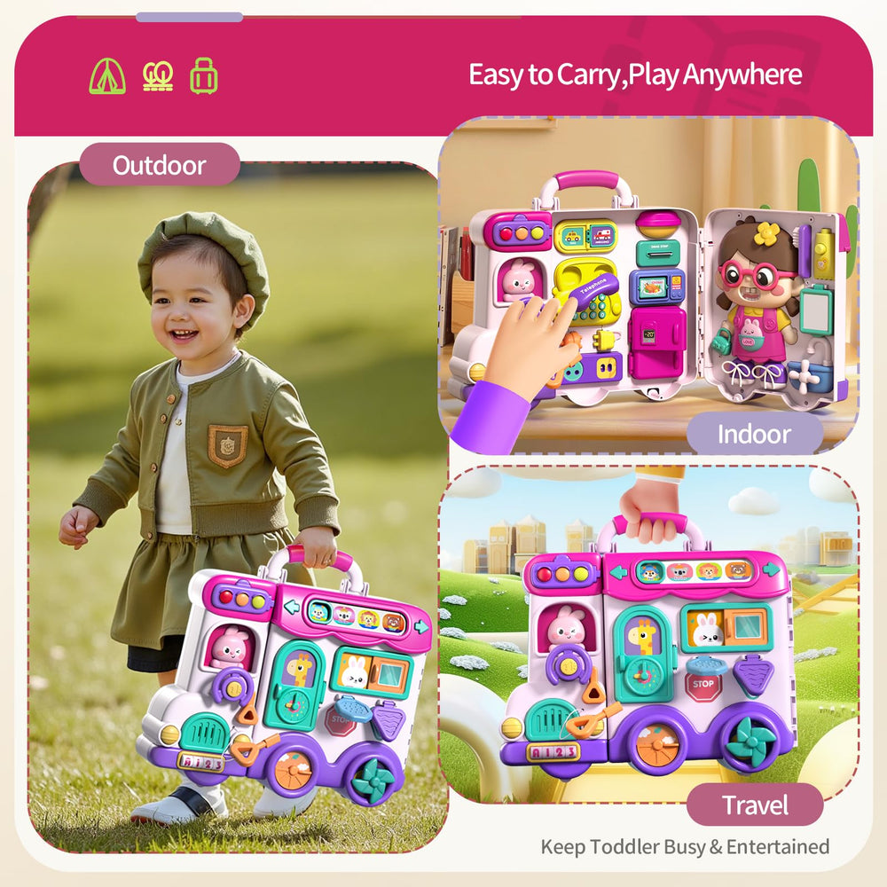 MEWOCHEE engaging songs and car sounds for auditory exploration