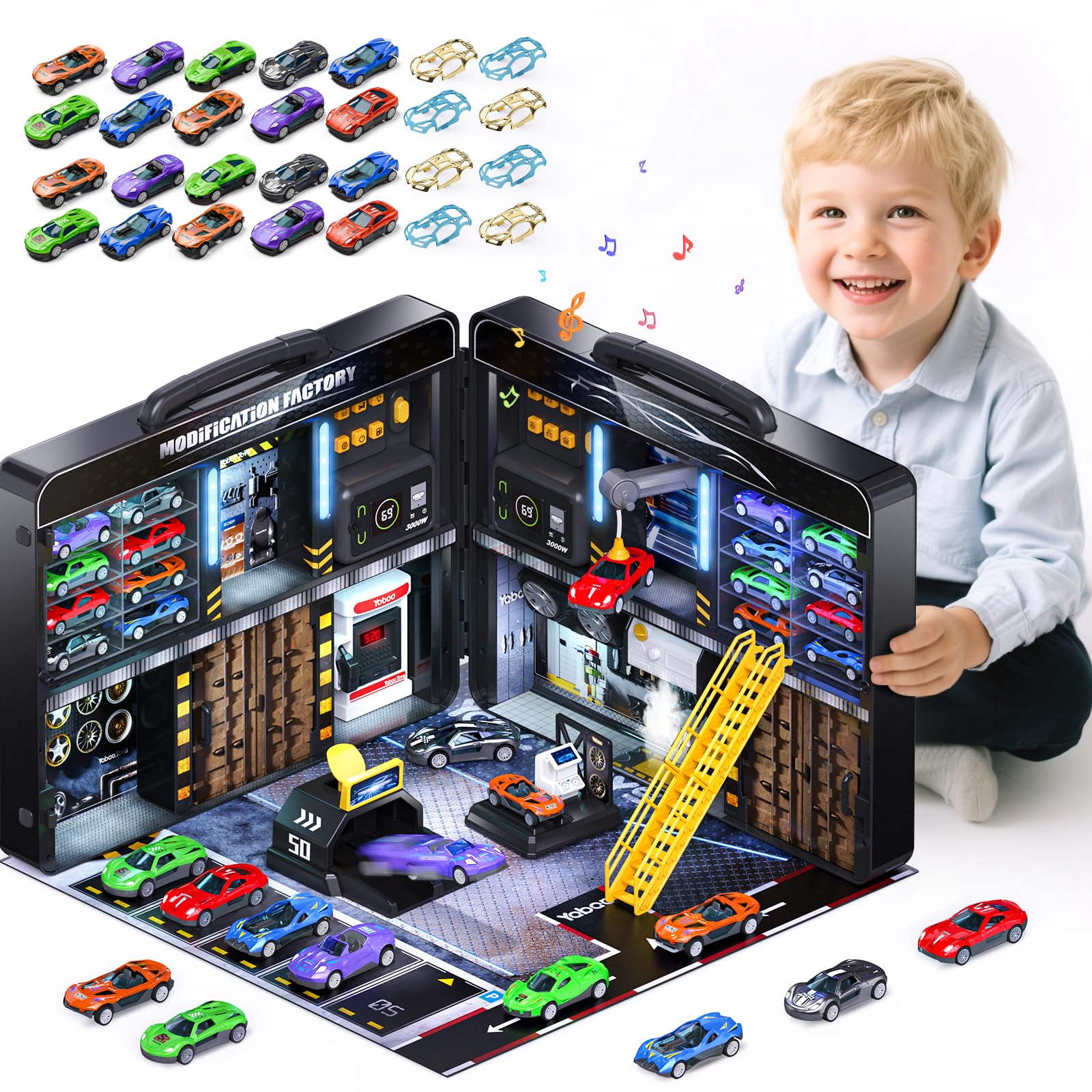 MEWOCHEE 20-die-cast vehicles for imaginative play and hands-on exploration.