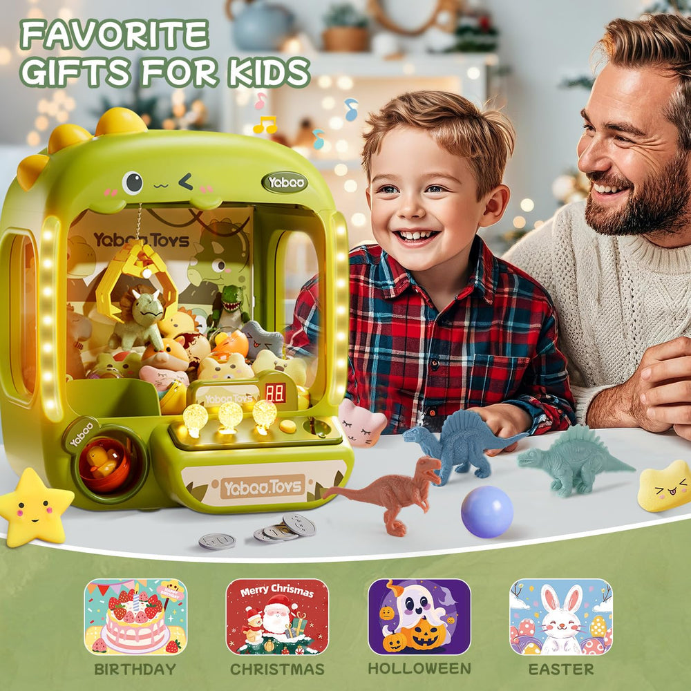 MEWOCHEE action shot of kids grabbing prizes during playtime.