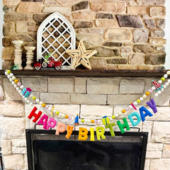 Meygajoe easy-hang macrame cord simplifies party setup and hanging.