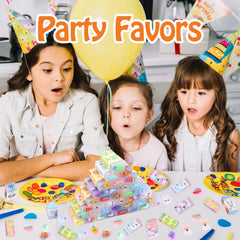 MEZHOBBY 35PCS cuttable erasers—multi-piece options for creative patterns.