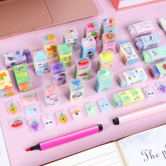 MEZHOBBY 35PCS dinosaur erasers—playful designs spark imaginative learning moments.