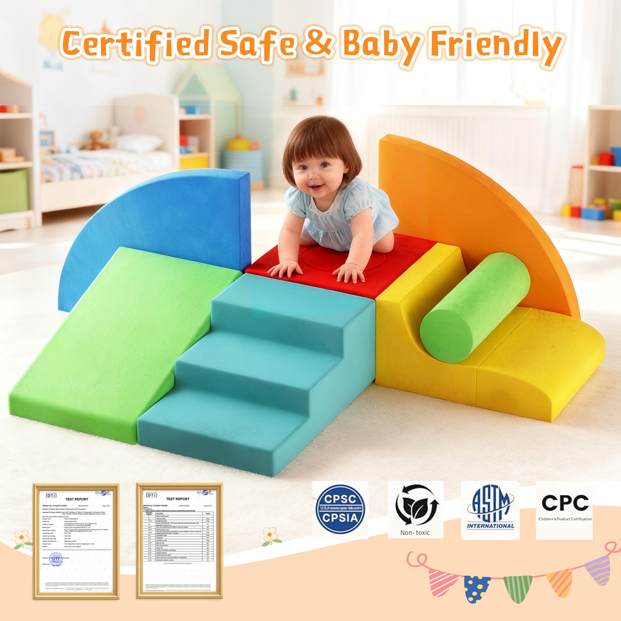 MFXLGO blocks feature non-slip bottoms for stable stacking during play.