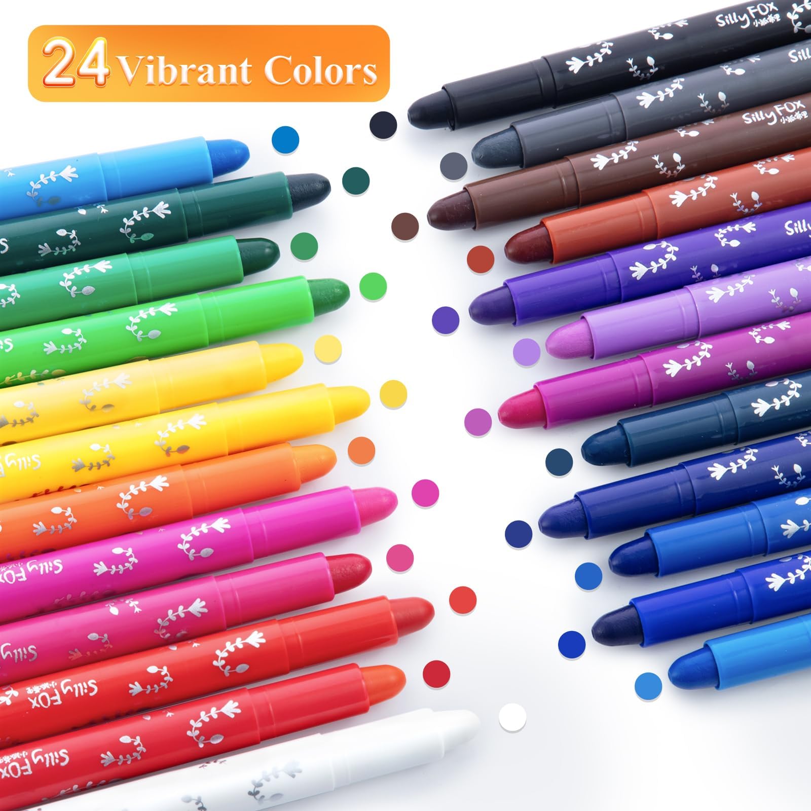 M&G Tempera Paint Sticks twist-action design for easy painting