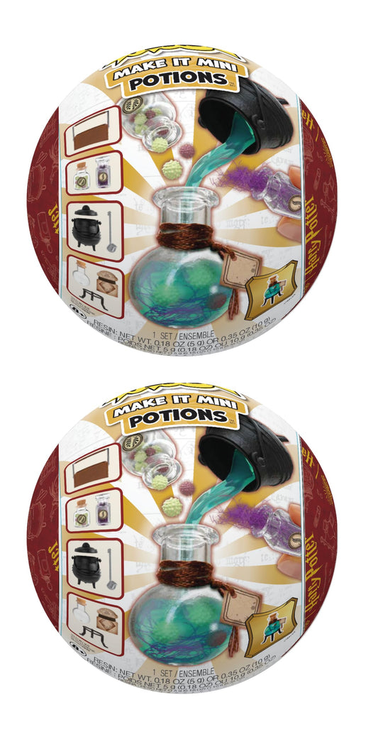 MGA's Miniverse Make It Mini Potions ball unboxing reveals collectible mini potions.