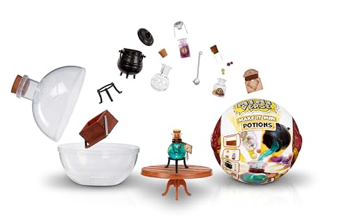 MGA's Miniverse mini potion ingredients showcase authentic components for DIY crafting.