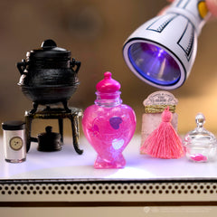 MGA's Miniverse Polyjuice mini replica shows translucent resin effects after curing.