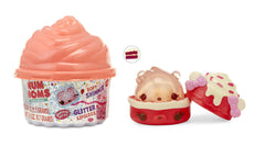 MGA Num Noms glitter lip gloss inside Nom adds glittery surprise.