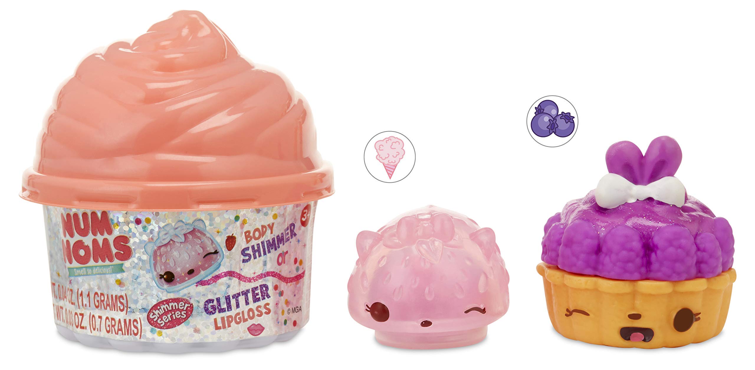 MGA Num Noms mix-and-match for endless scented recipe ideas.