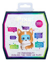 Pixel Petz Corgi care routine: feeding and grooming moments for bonding