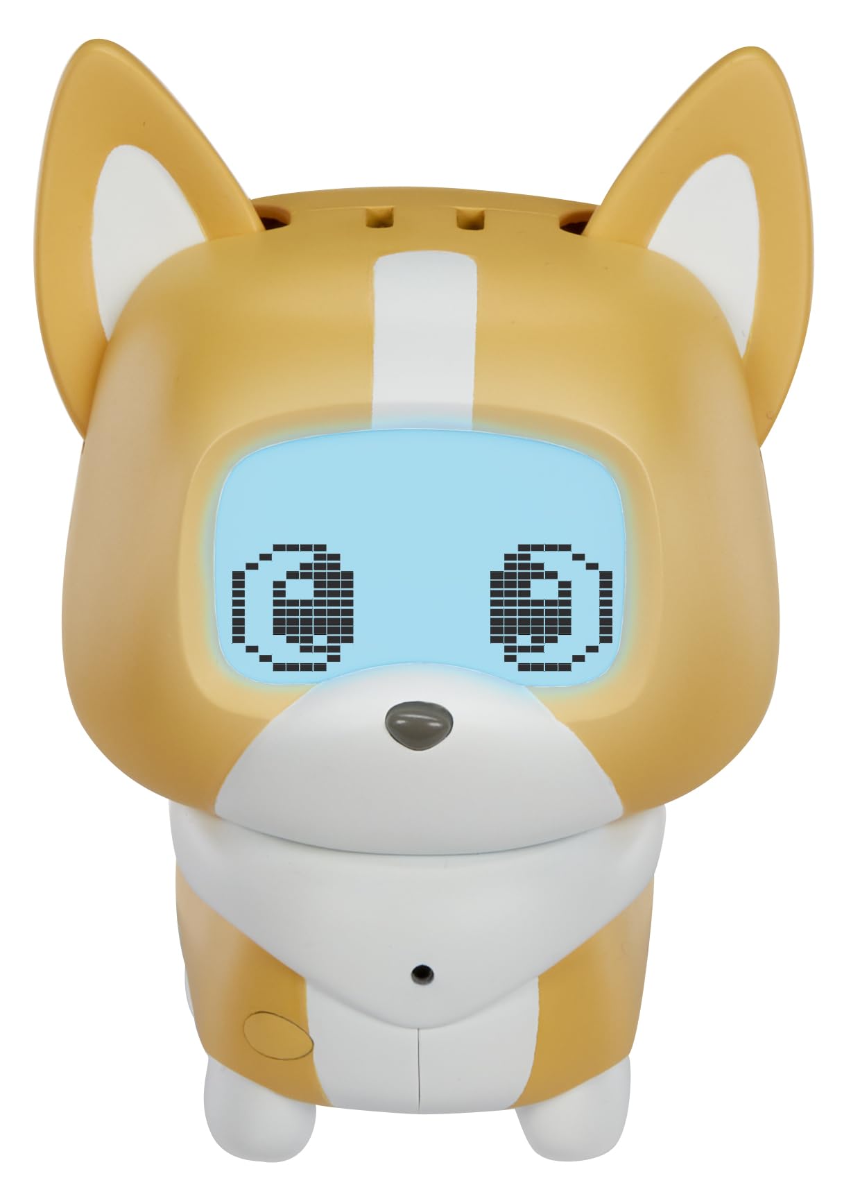 Pixel Petz Corgi face: cheerful expression invites imaginative play