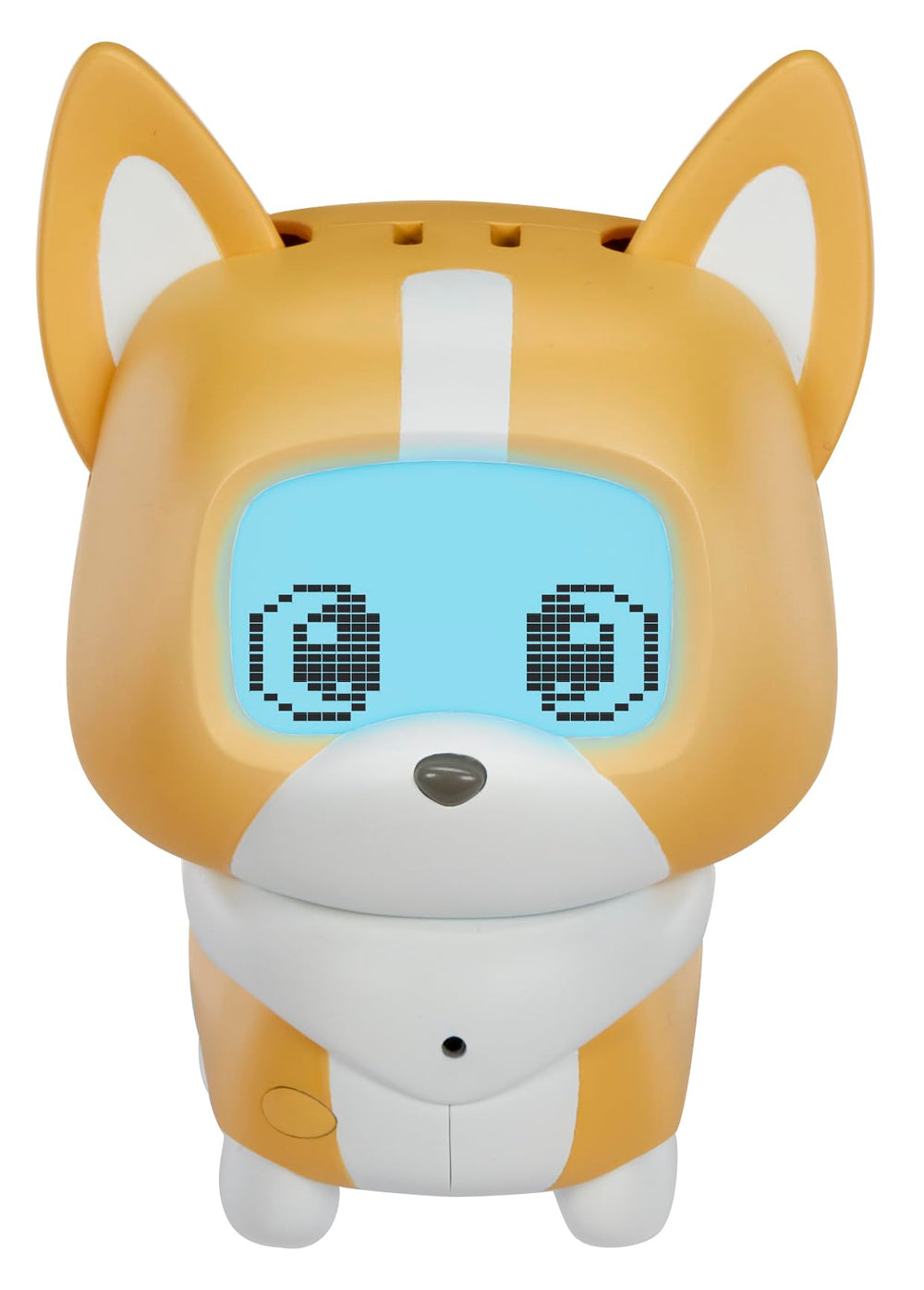Pixel Petz Corgi face: cheerful expression invites imaginative play