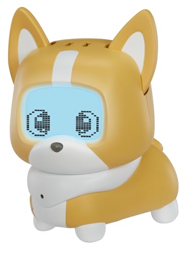 Pixel Petz Corgi interaction image shows responsive play and friendly talk