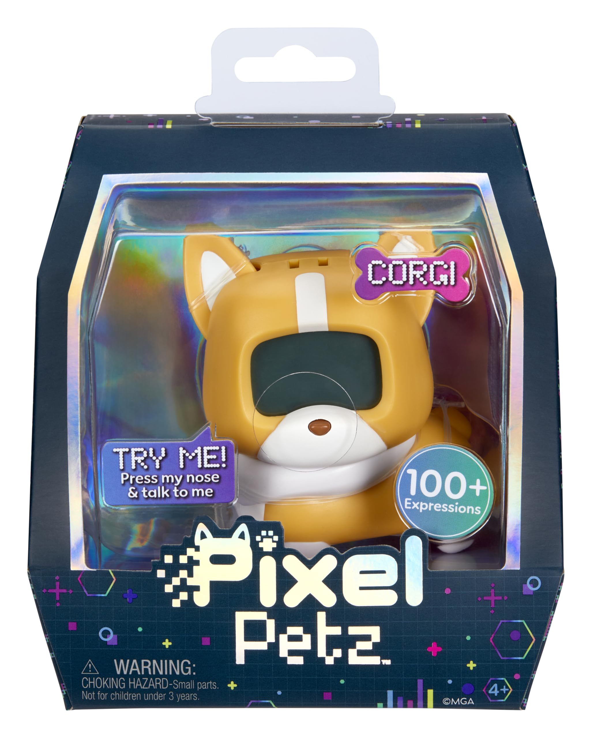 Pixel Petz Corgi mini-games scene boosts active, cooperative play