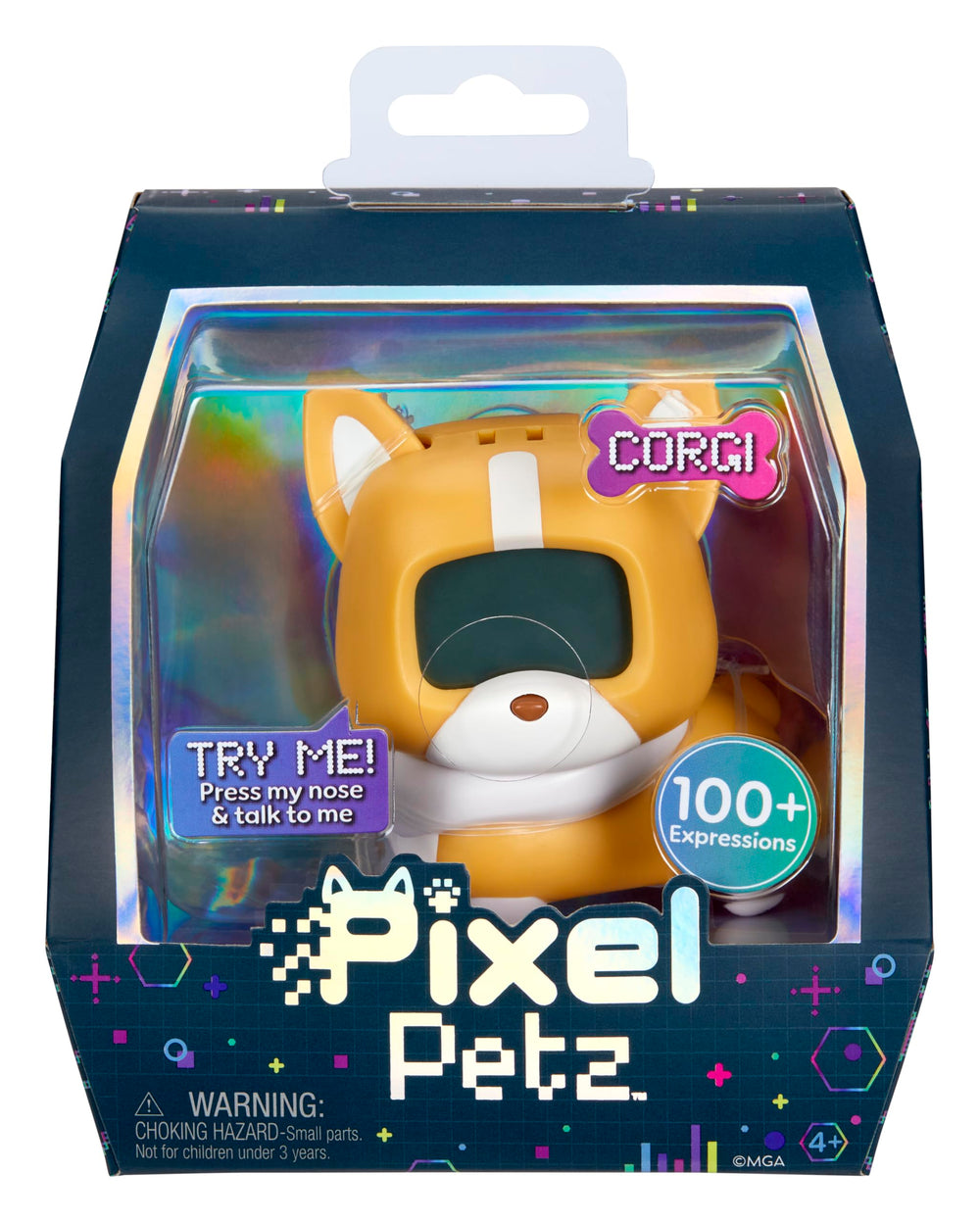 Pixel Petz Corgi mini-games scene boosts active, cooperative play