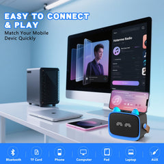 Mgaolo Bluetooth 5.3 delivers stable connectivity for seamless playback.