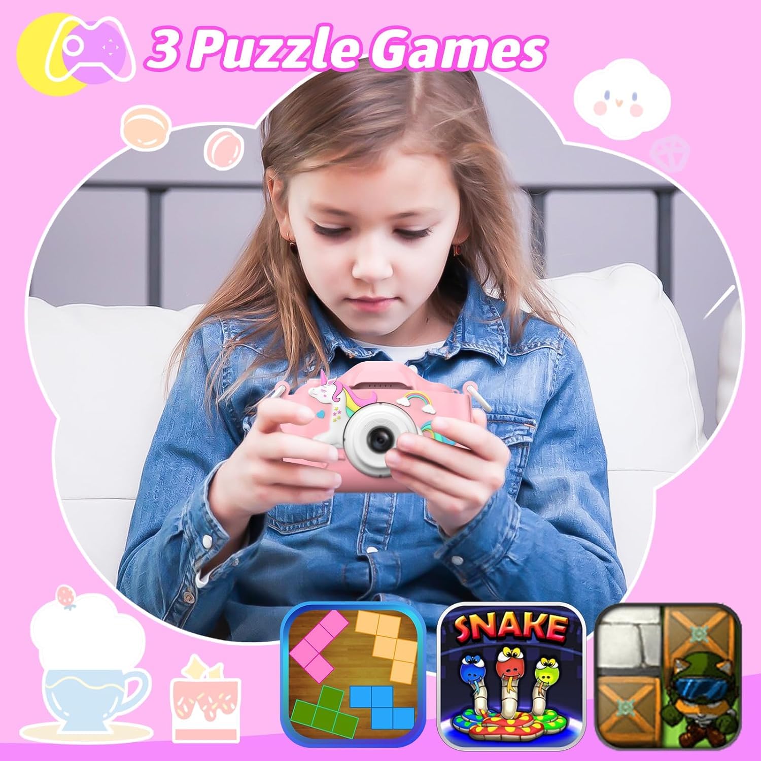 MgaoLo kids camera handheld grip for tiny hands and comfort
