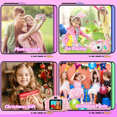 MgaoLo kids camera selfie frames enable fun self-portraits