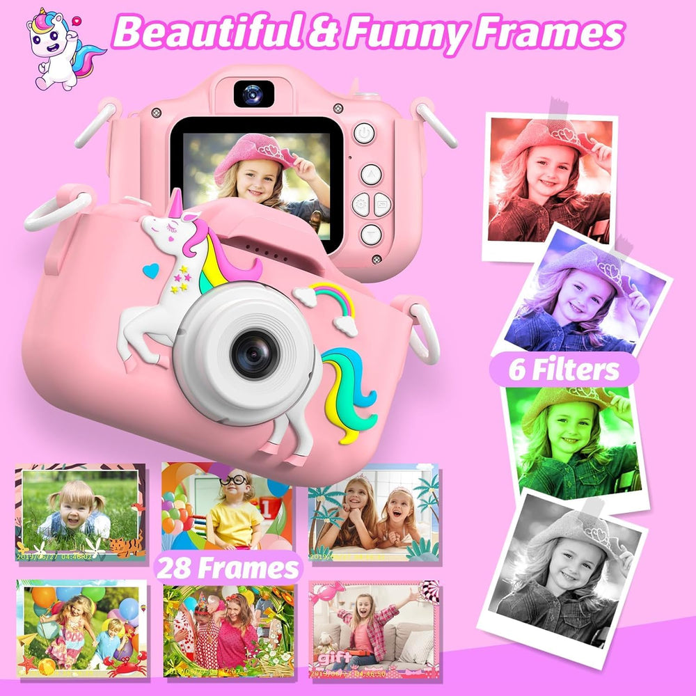 MgaoLo kids camera silicone case protects against drops during play